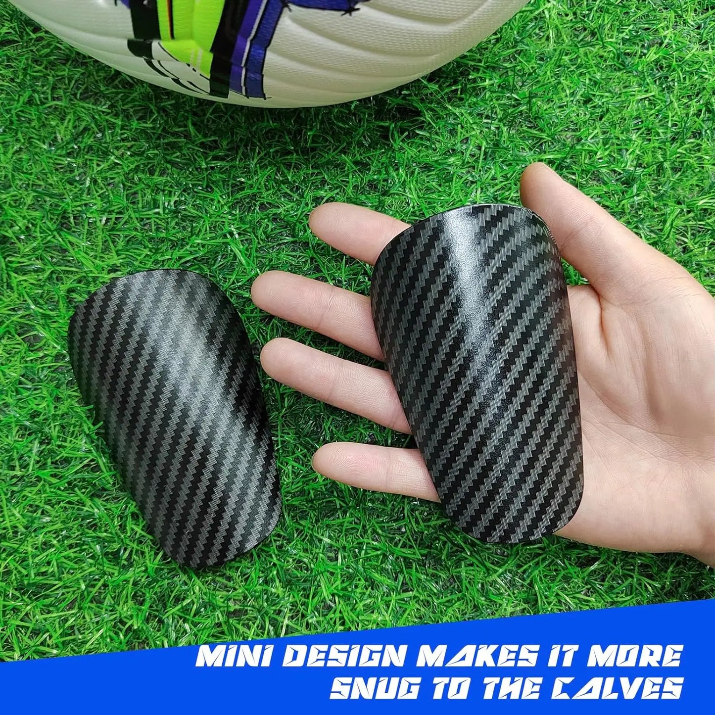 Mini Shin Guards Soccer Comfortable Small Tiny Football Shin Pads,Soccer Shin Guards for Men,Women,Kids,Boys,And Girls