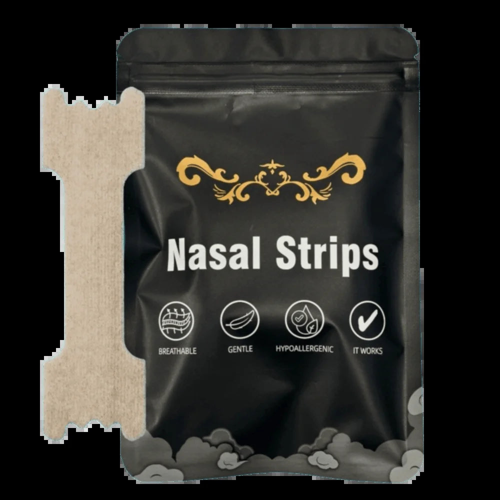 30Pcs New Hypoallergenic Nose Strips Non-Invasive Breathable Breath Nasal Strips Nasal Congestion Relief Strips Better Breathing