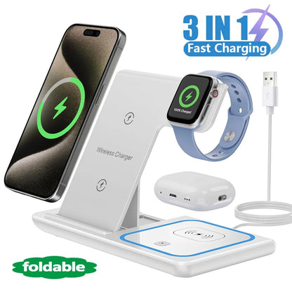 Ultimate 3-in-1 Wireless Charging Station