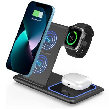 Ultimate 3-in-1 Wireless Charging Station