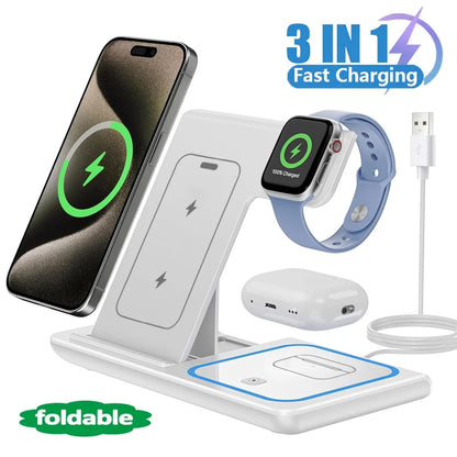 Ultimate 3-in-1 Wireless Charging Station